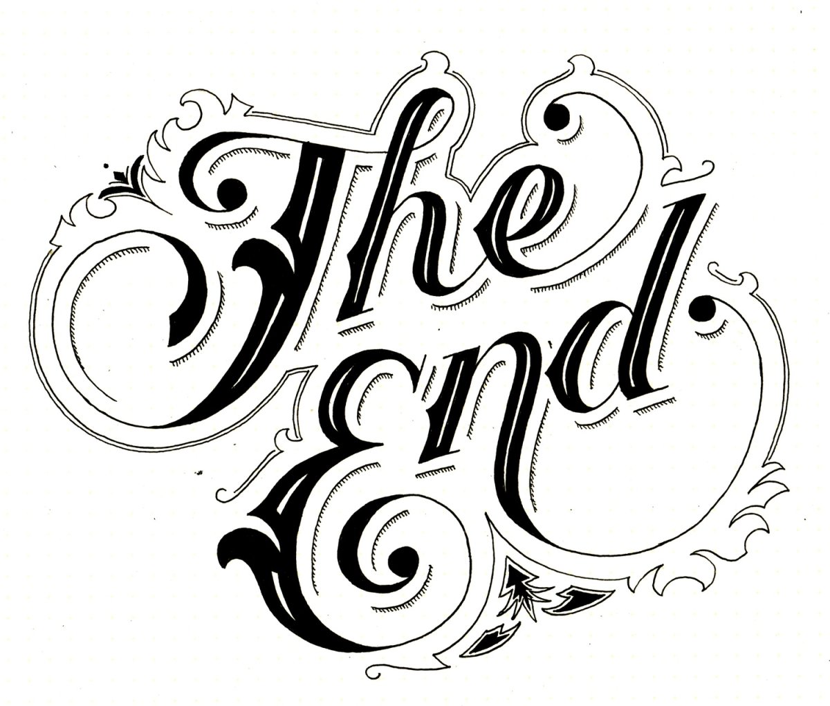 The end надпись