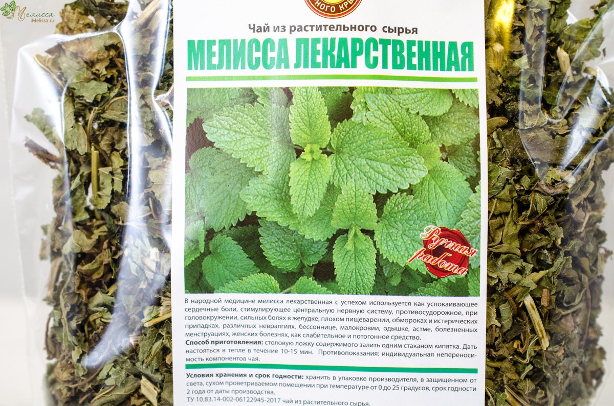 Мята перечная листья