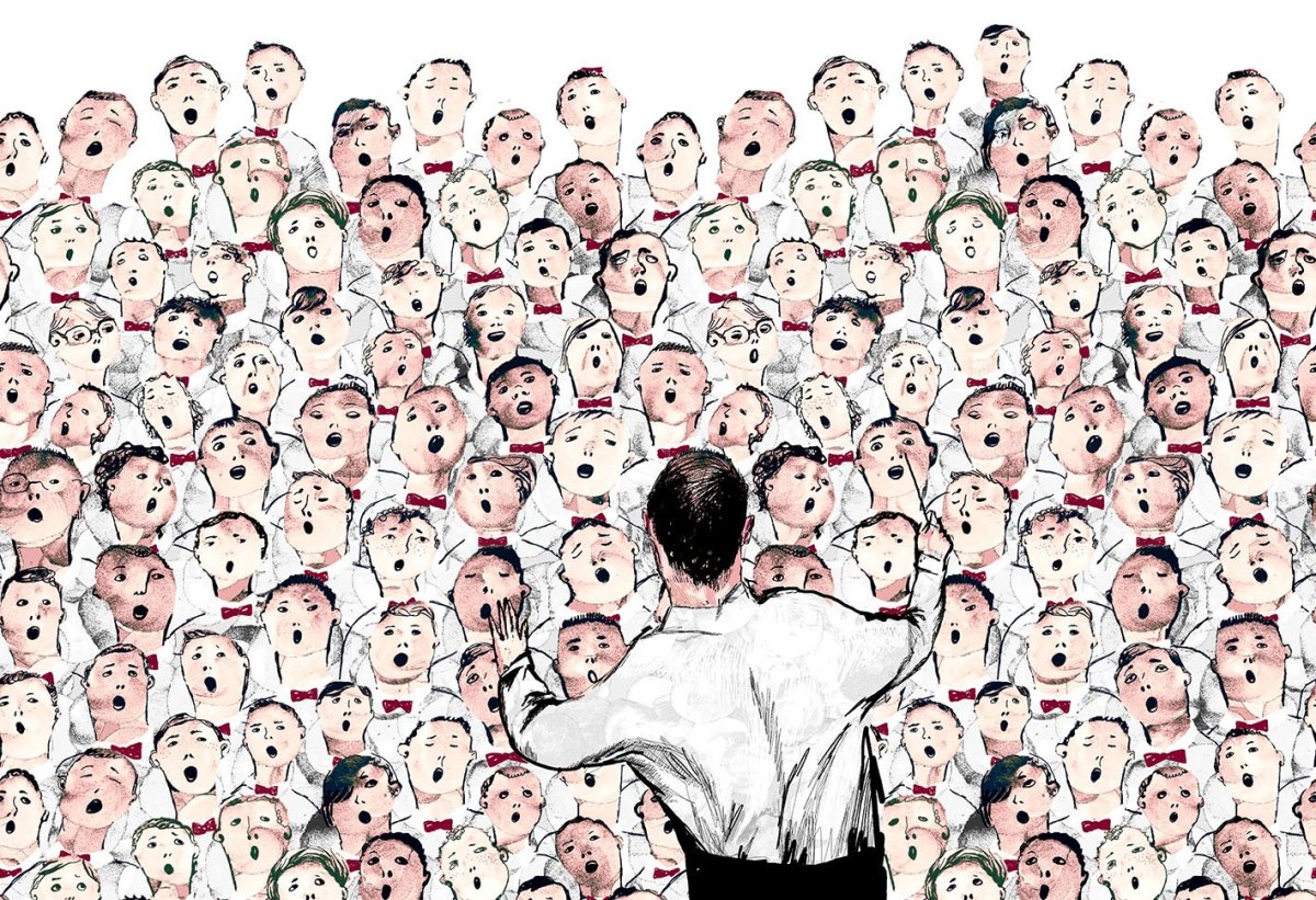 Хор карикатура