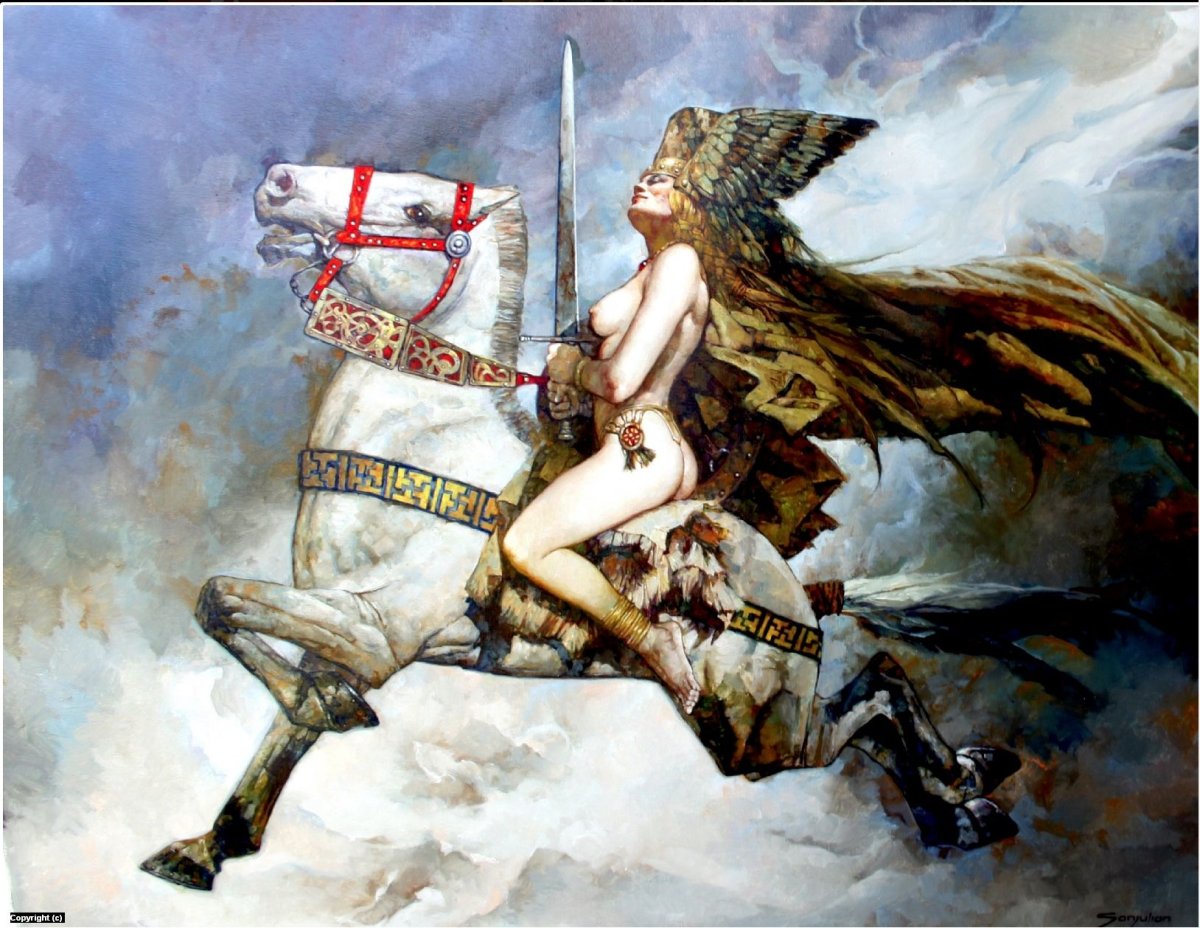 Валькирия арт