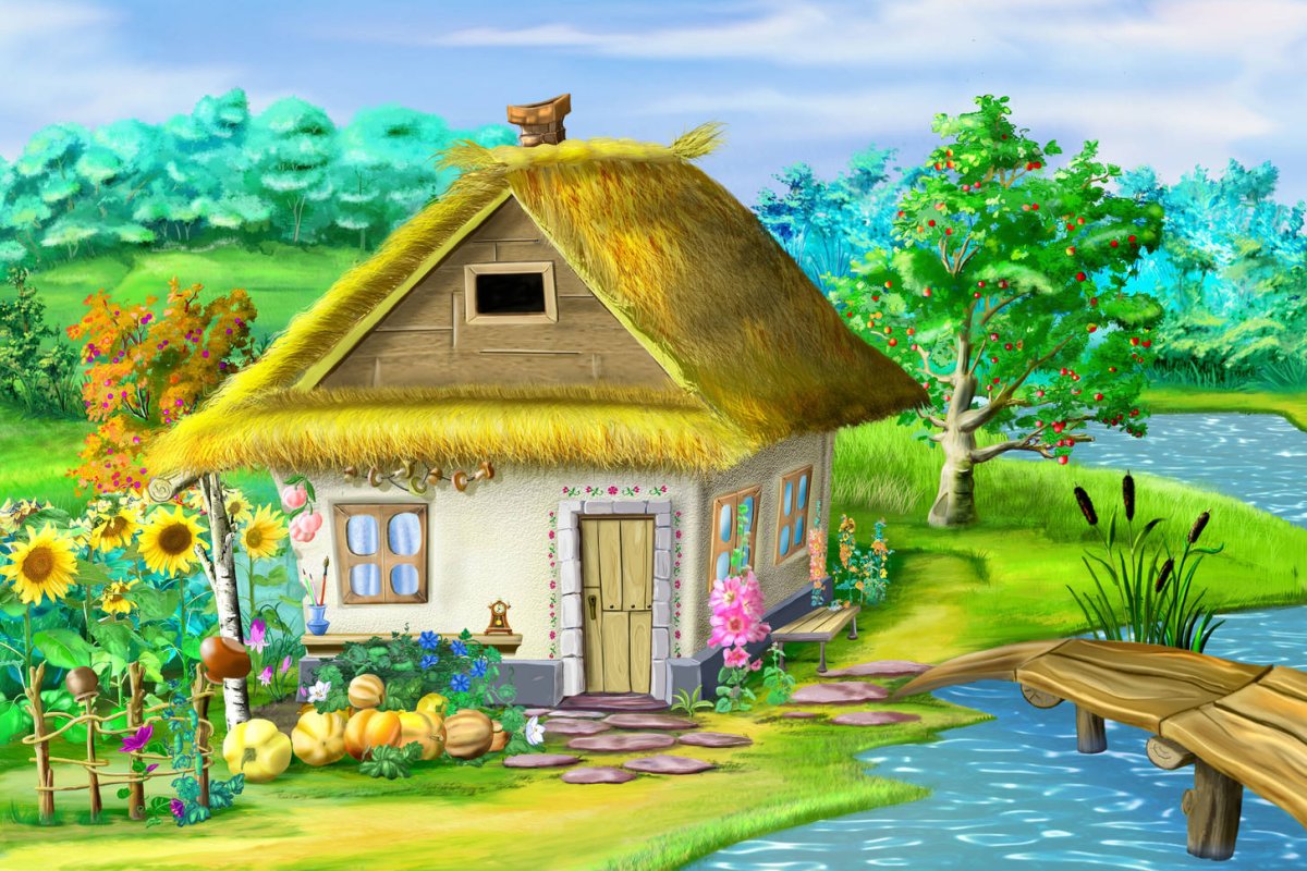 Украинский хата дети