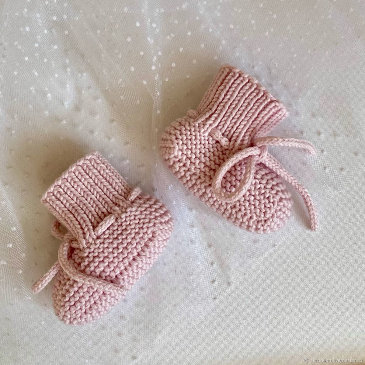 Розовые пинетки