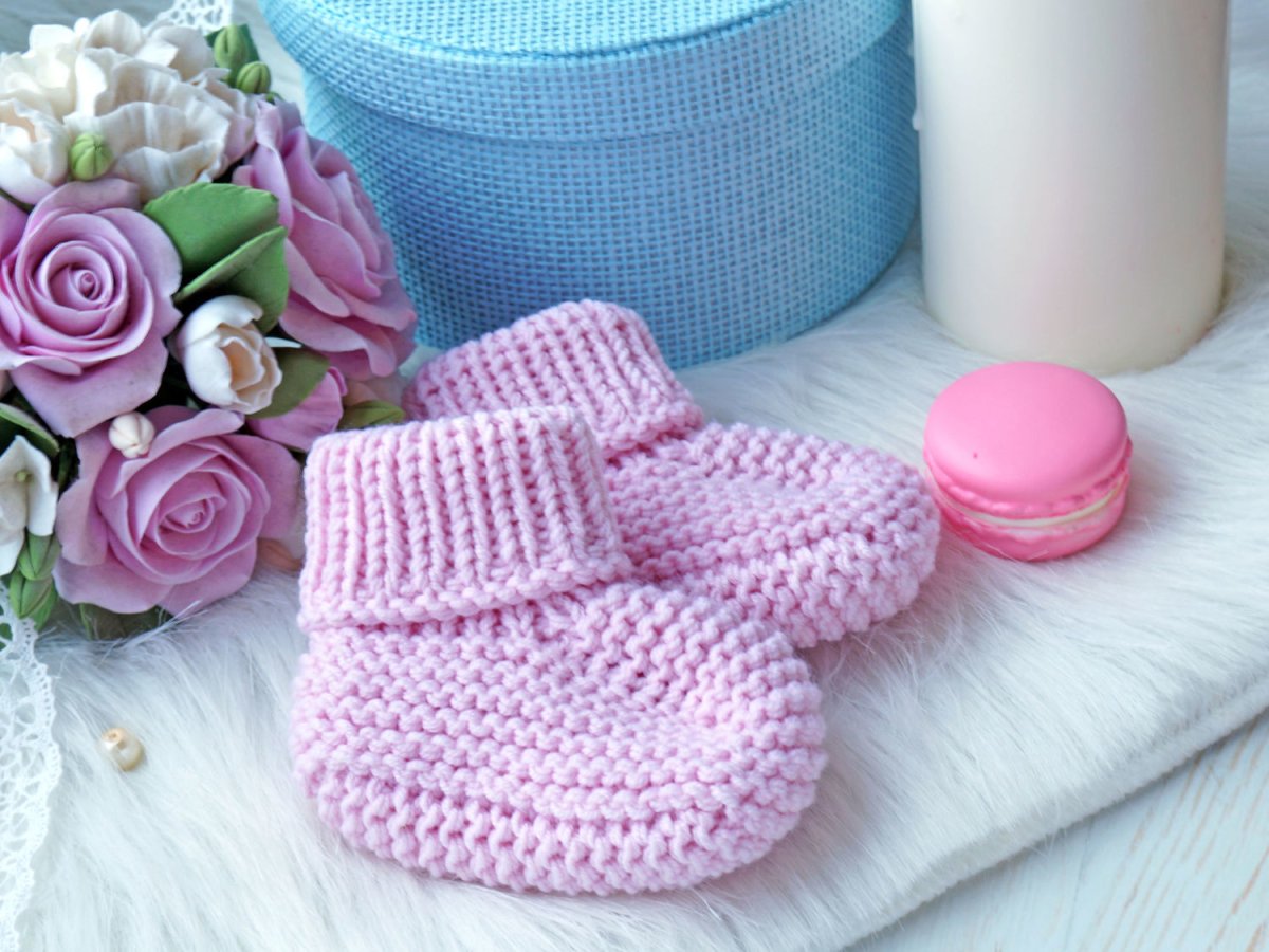 Башмачки для новорожденного