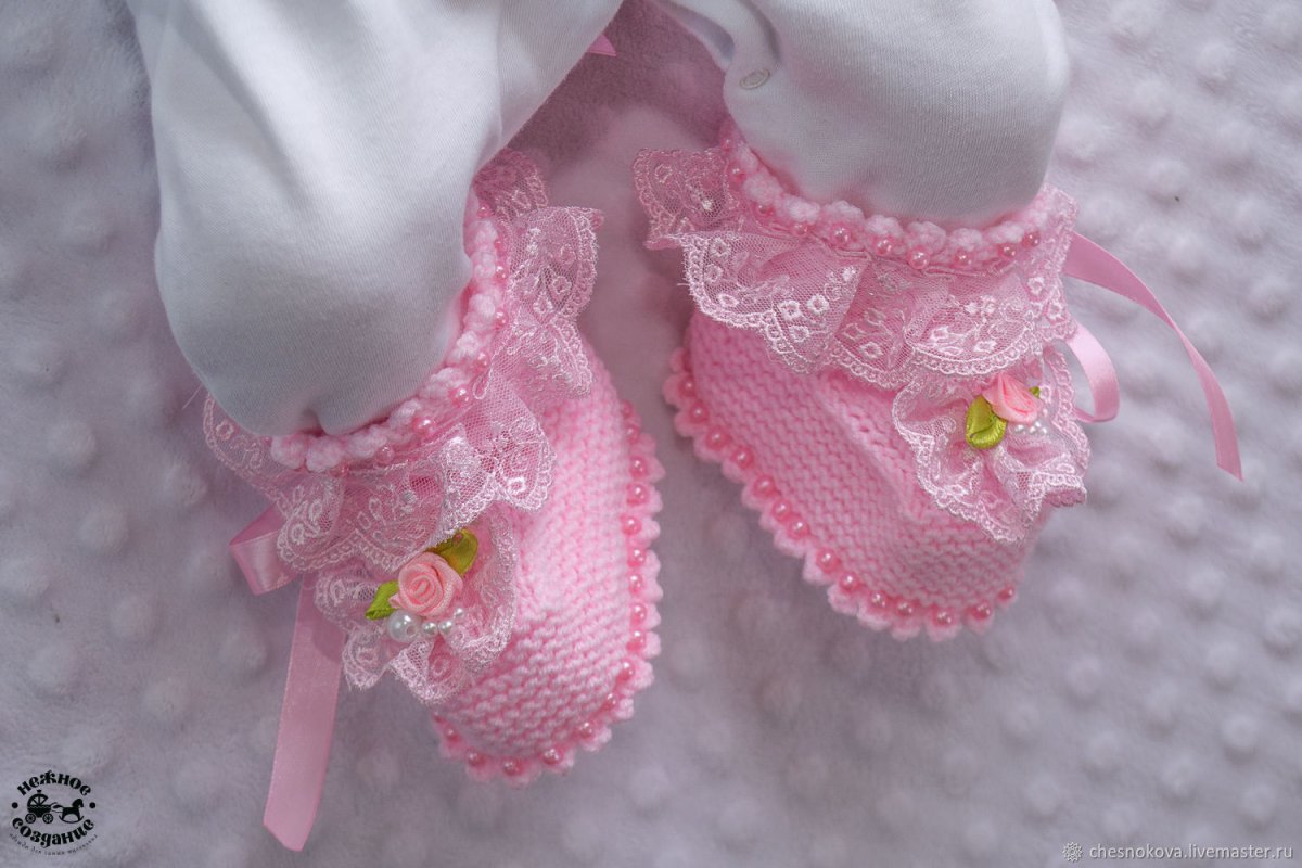 Пинетки для новорожденных