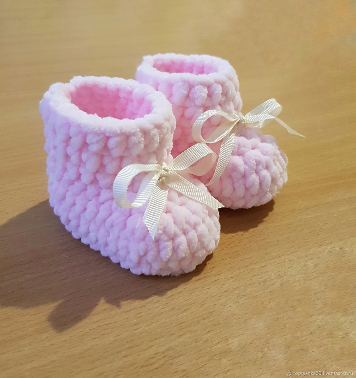 Розовые пинетки