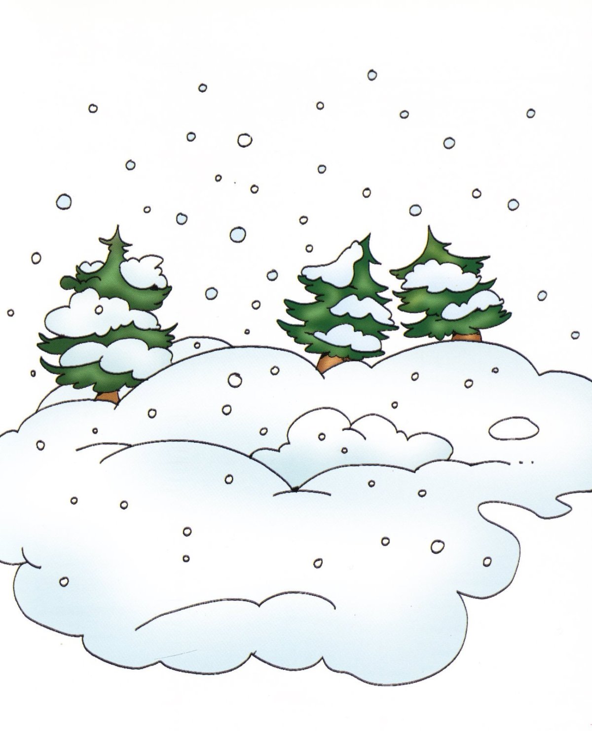 Снегопад для детей