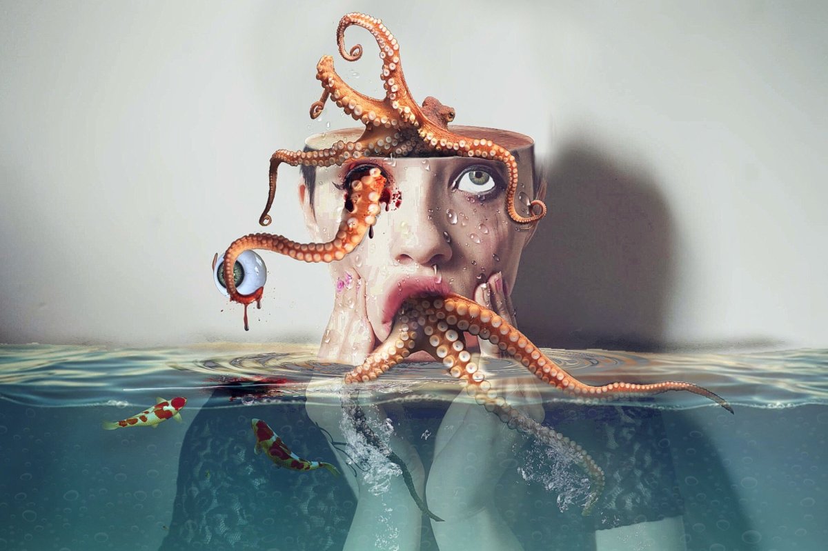 Сказочный осьминог