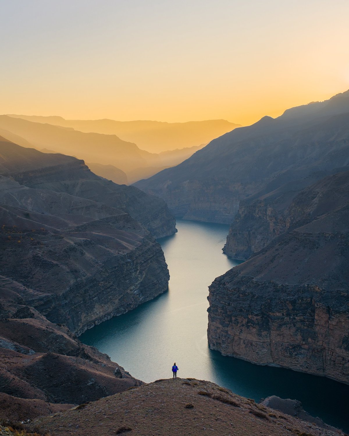 Сулакский каньон в Дагестане