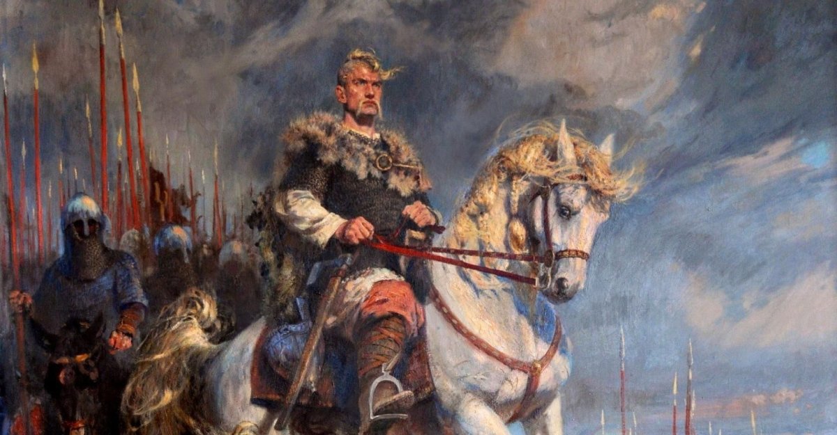 Святослав Игоревич рисунок