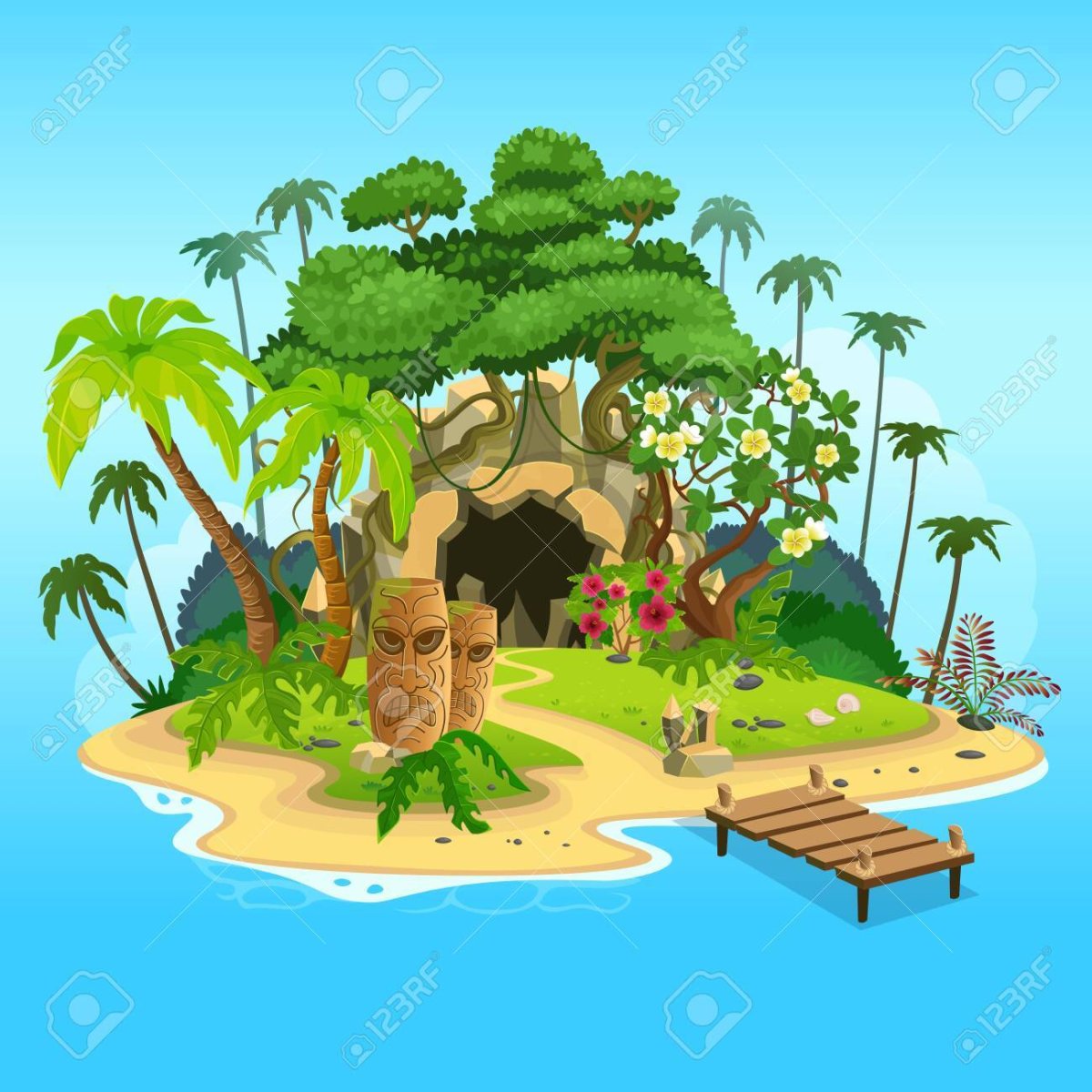 Пальмы задания для детей