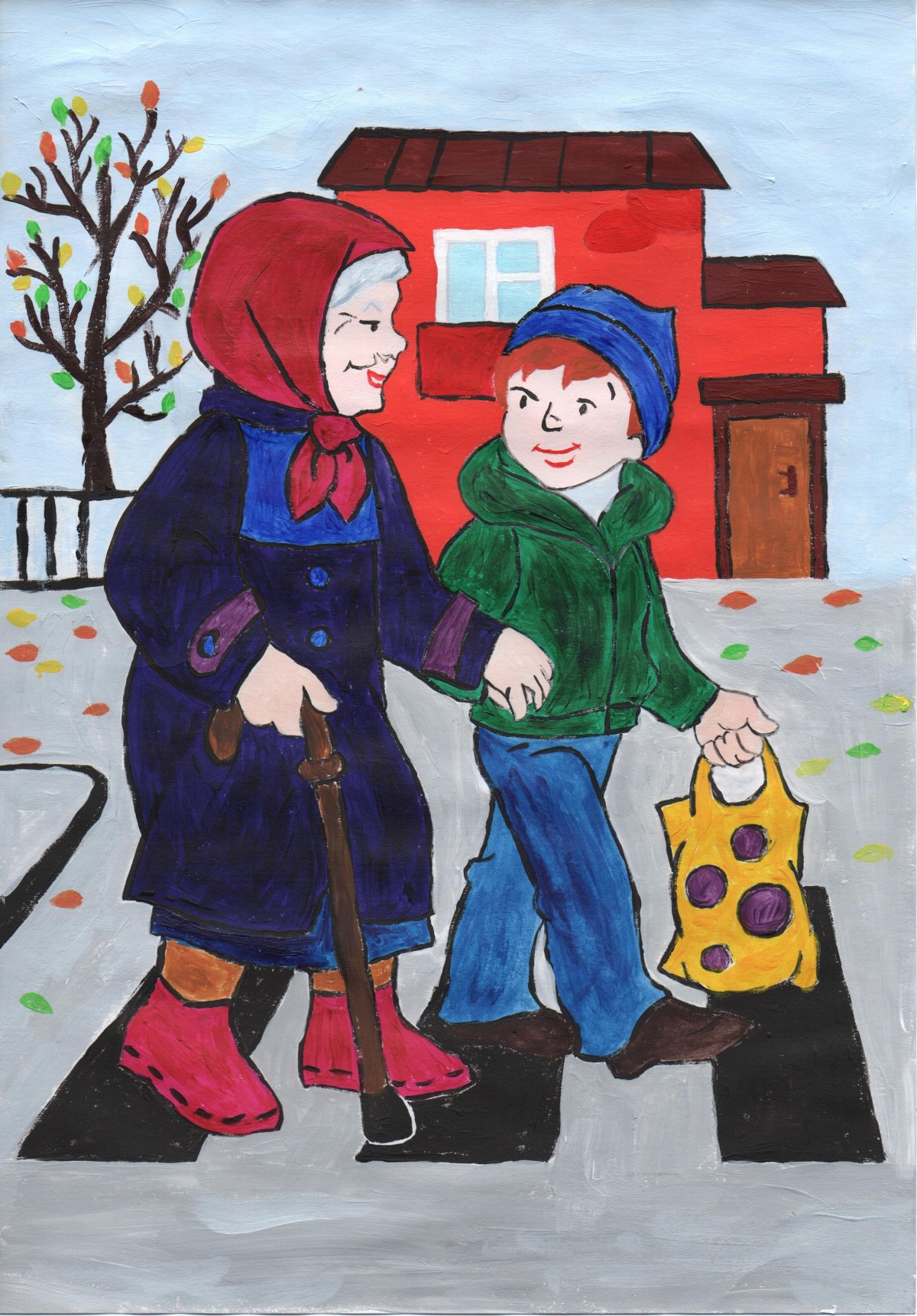 Дети и животные доброта