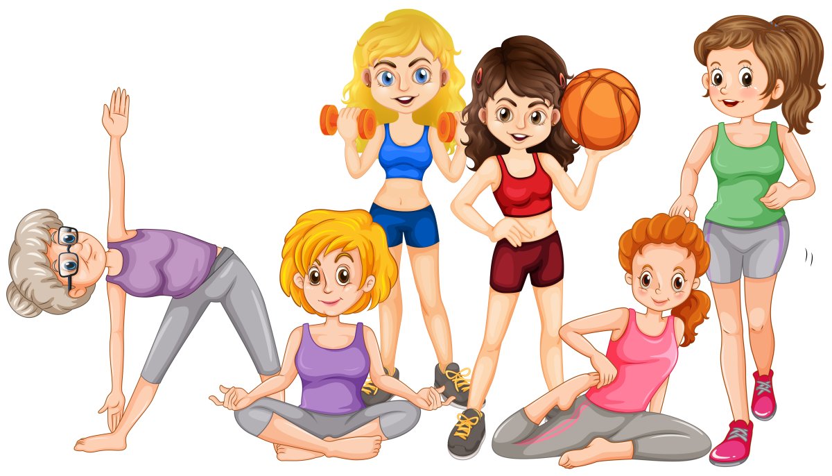 Спорт мультяшный