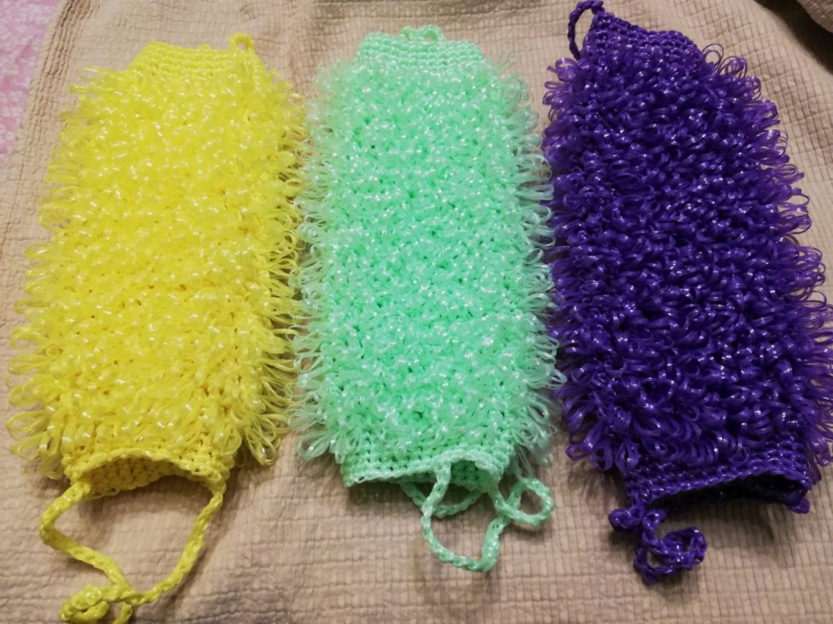 Мочалка 1539 "Bath Sponge" 30см