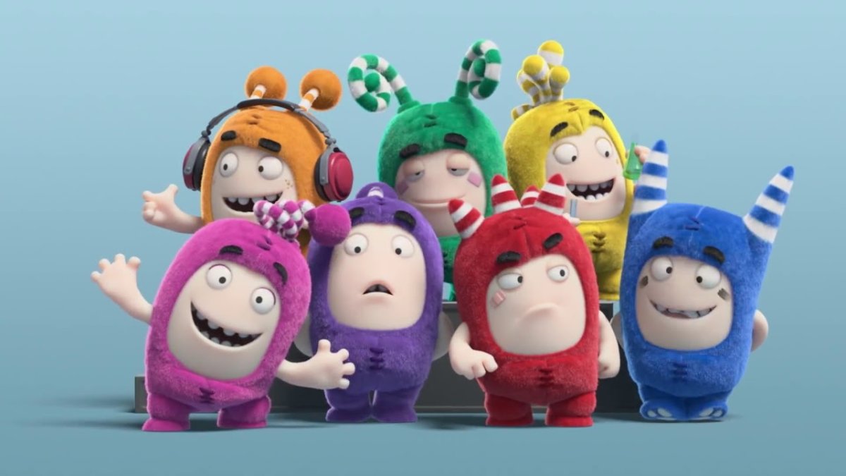 Oddbods Бабблс