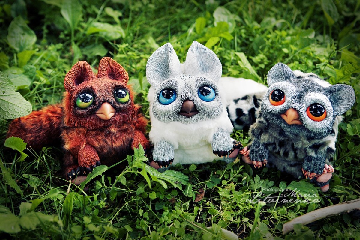 Милые монстрики от Santani