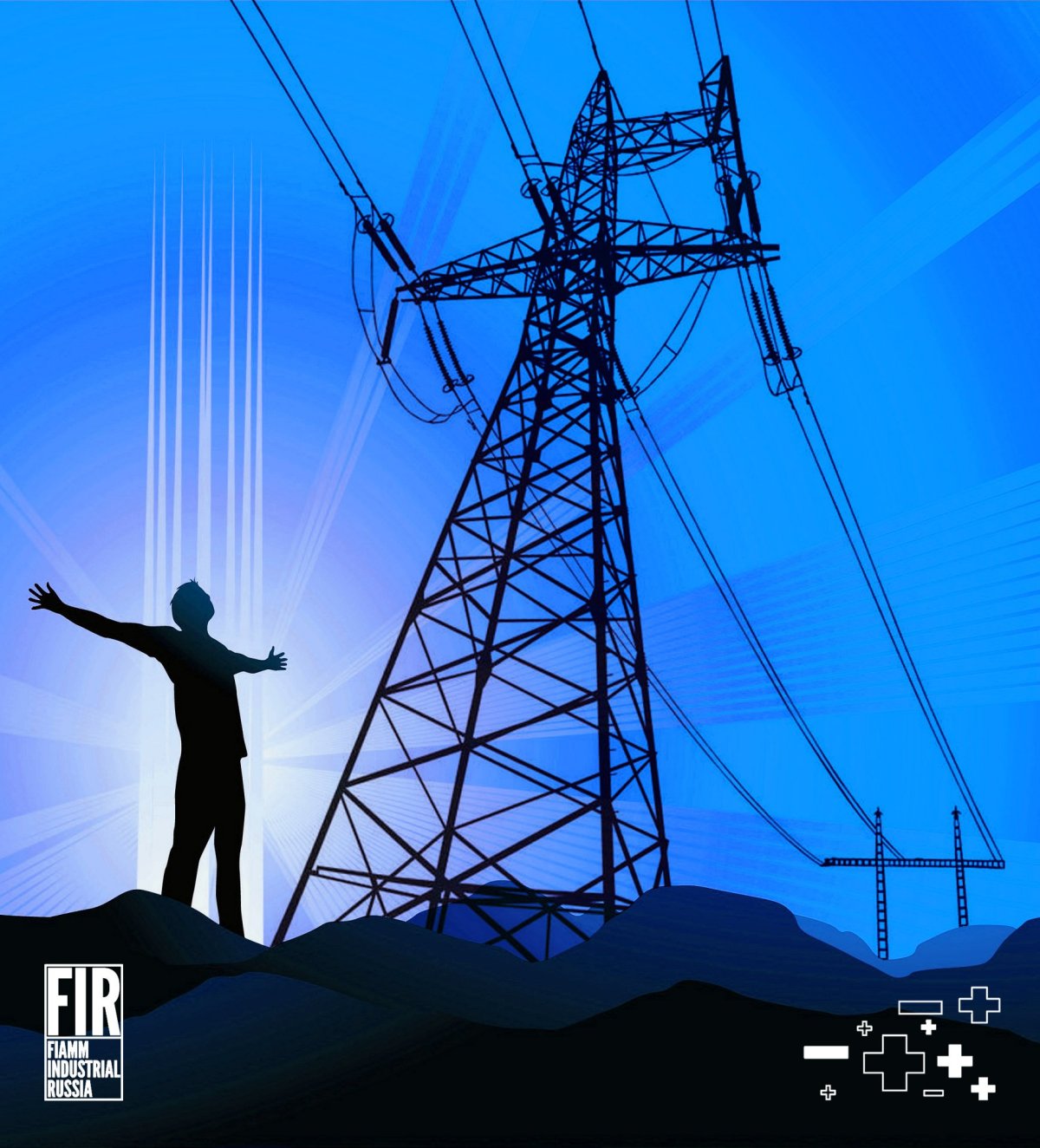 Человечек электричество