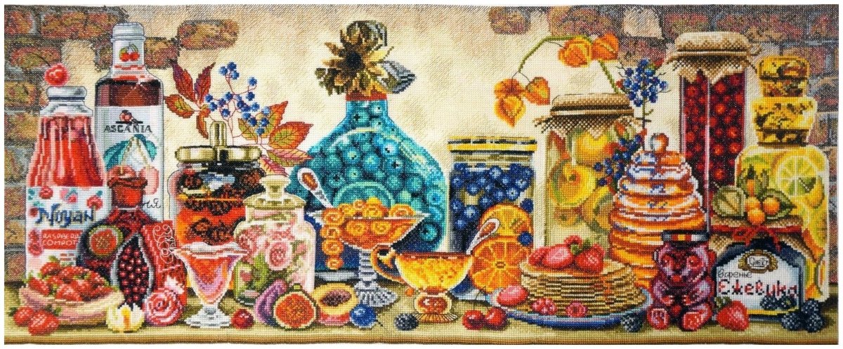 Вкус лета вышивка крестом Марья Искусница