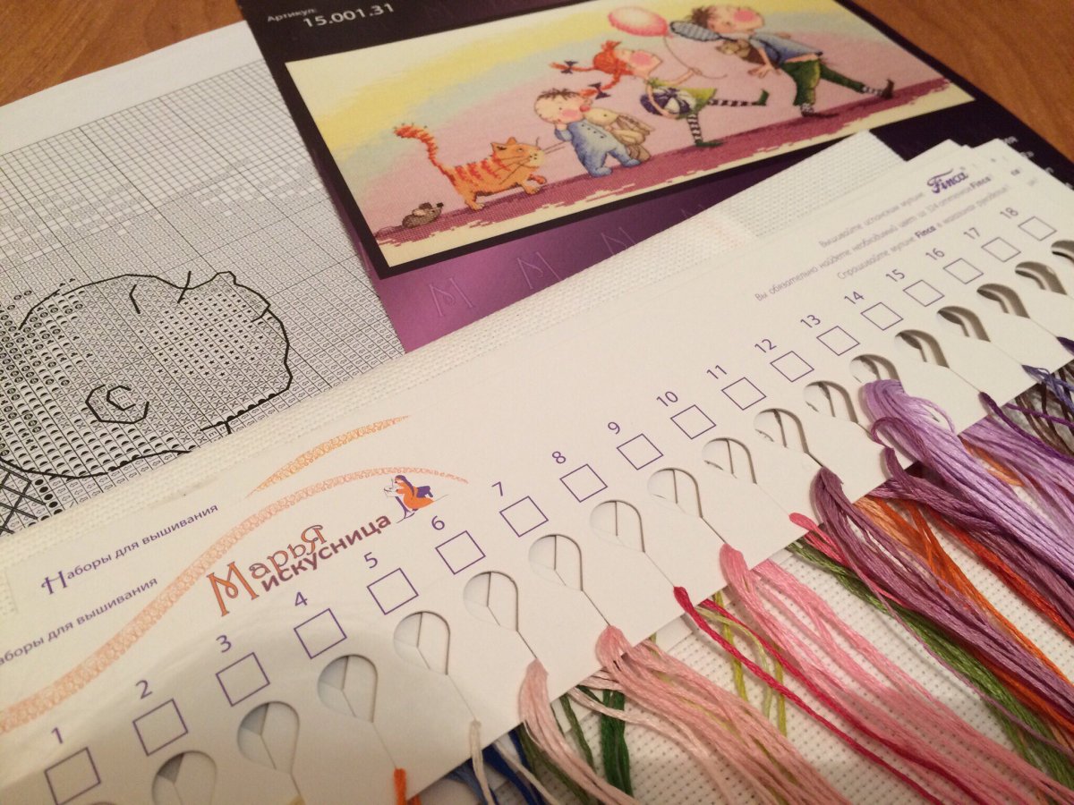 Схемы для вышивки фирмы Марья Искусница