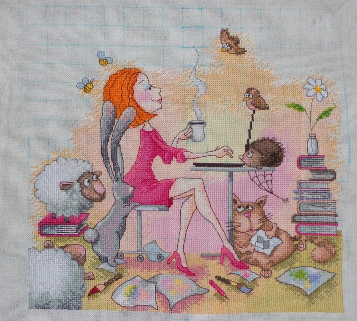 Творческая натура вышивка