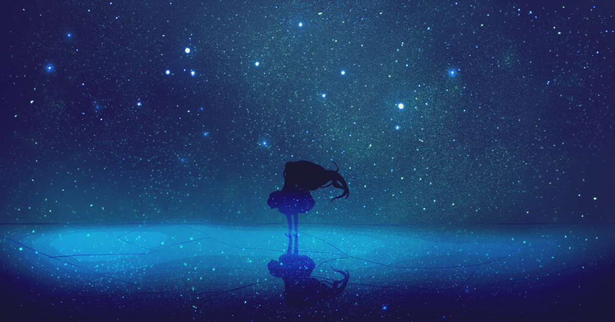 Звездное небо иллюстрация