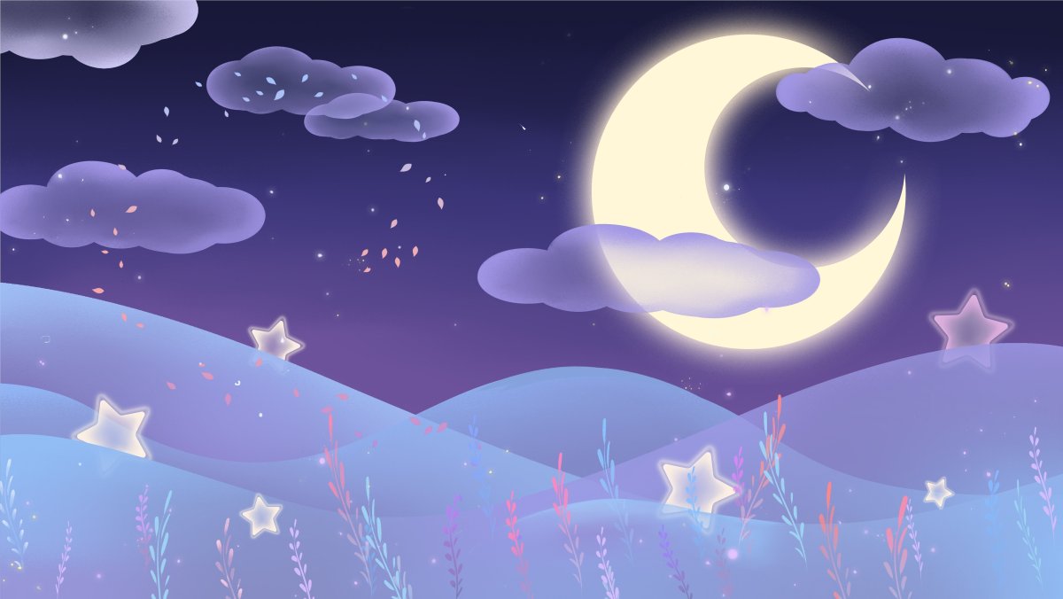 Фон детский сон