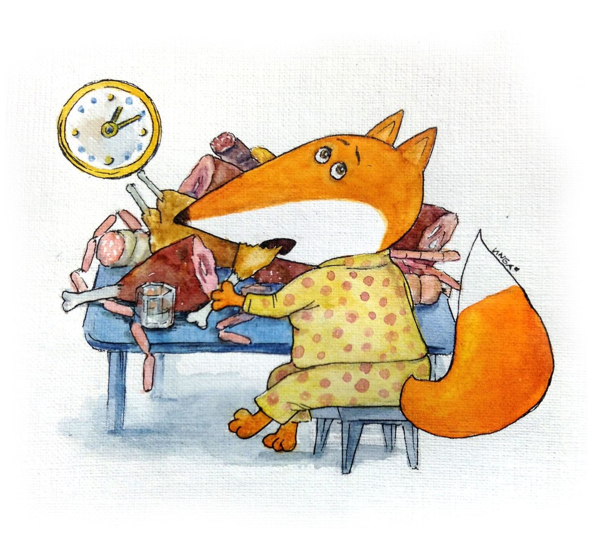 Лисичка отдыхает