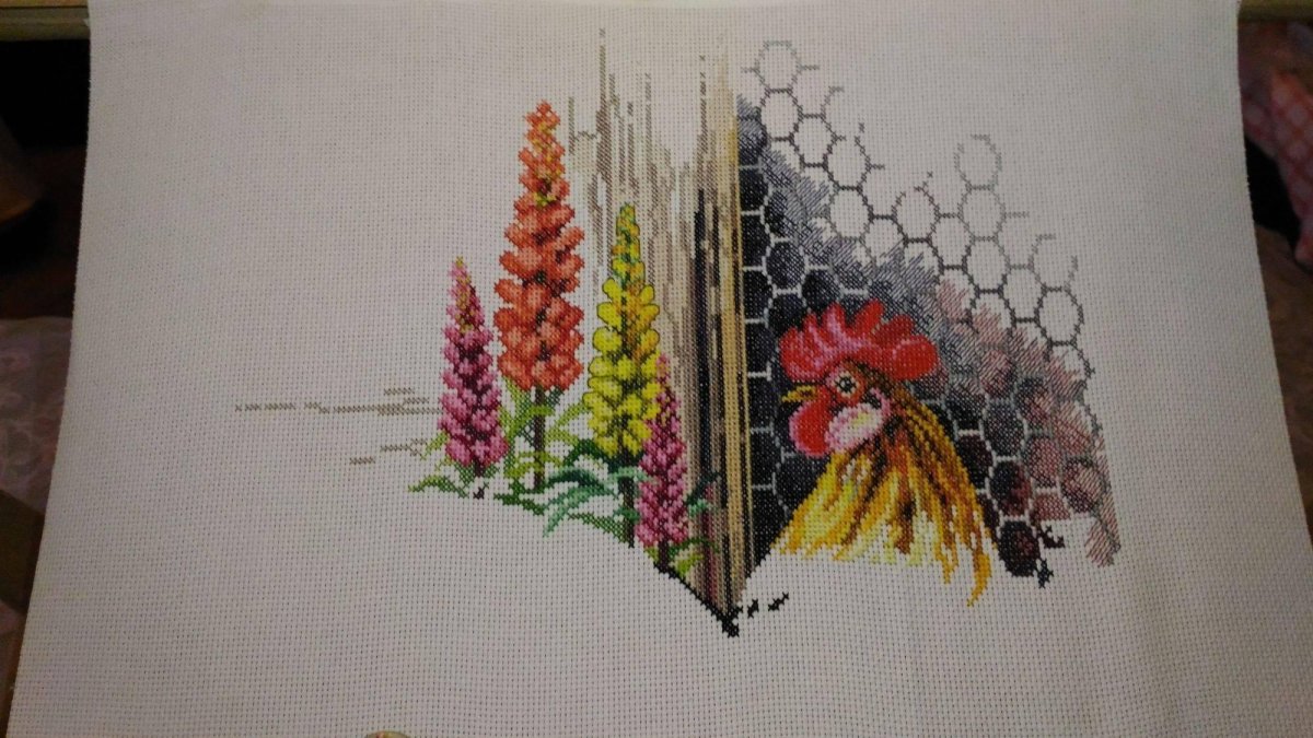 Цветы и паучки Марья Искусница