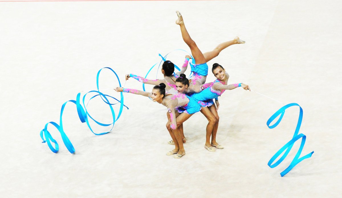 Повороты в художественной гимнастике