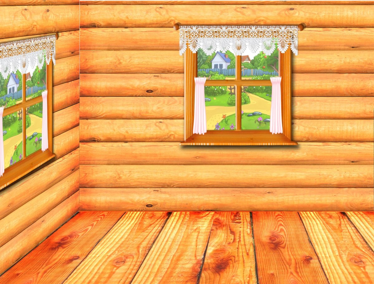 Бревно мультяшное