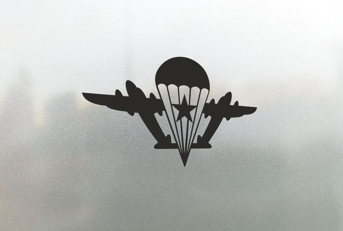 Наклейка ВДВ на машину