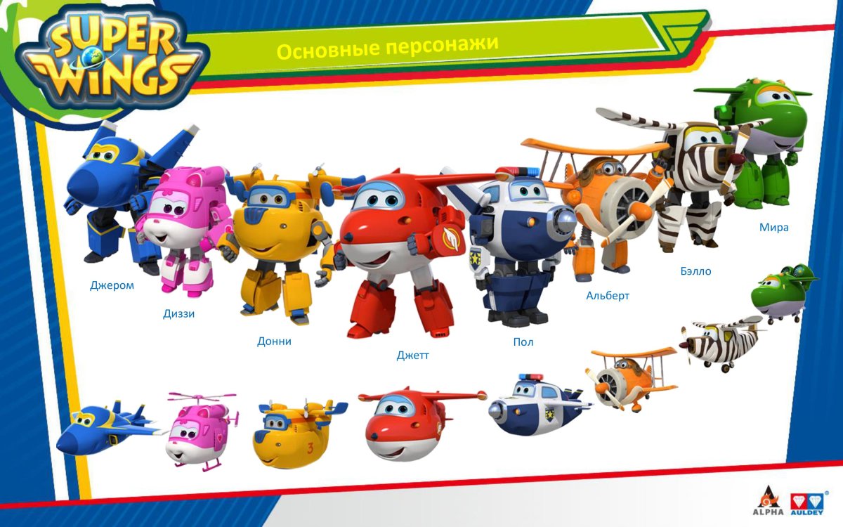 Супер Крылья Джетт и Диззи