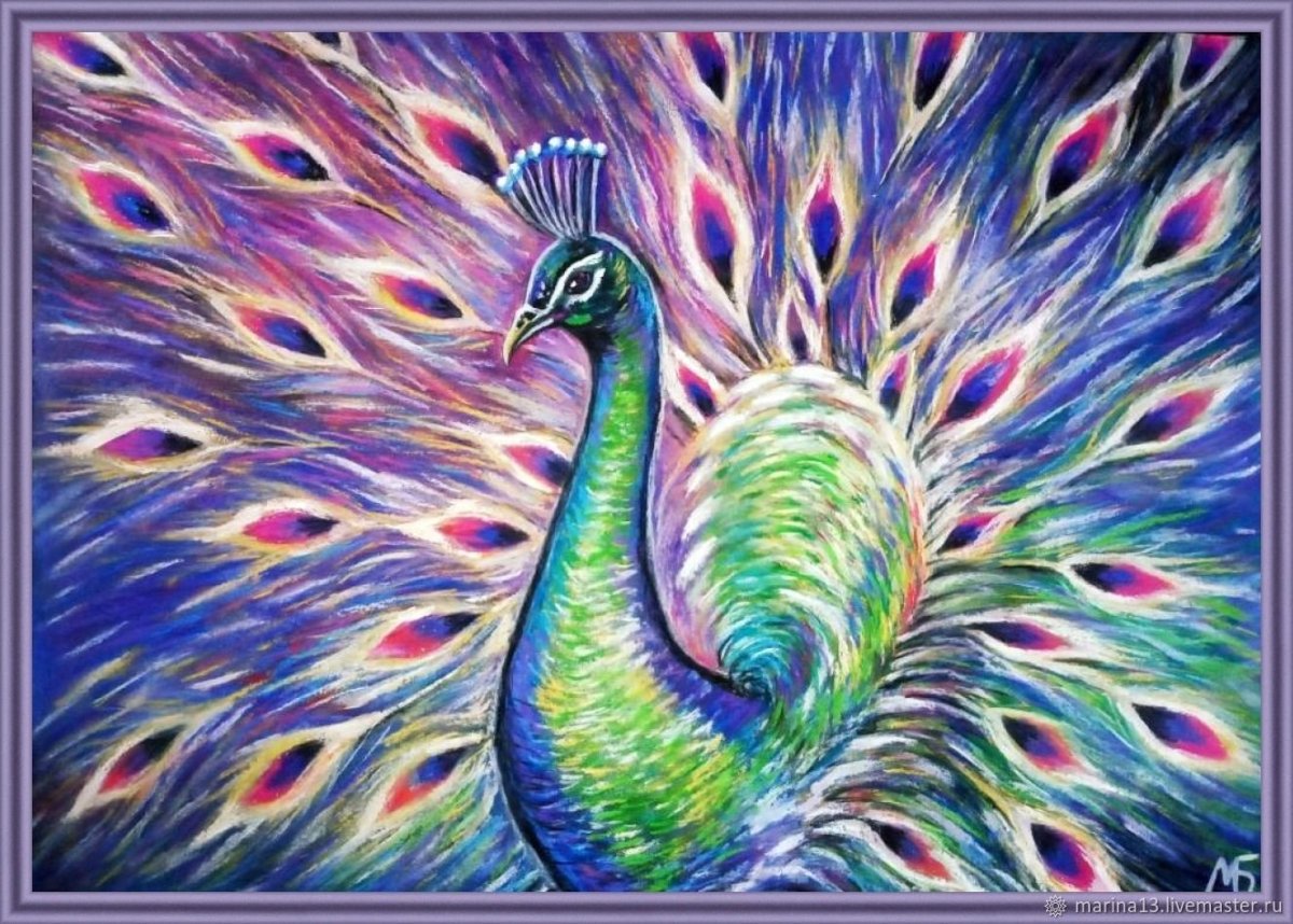 Белый Королевский Павлин