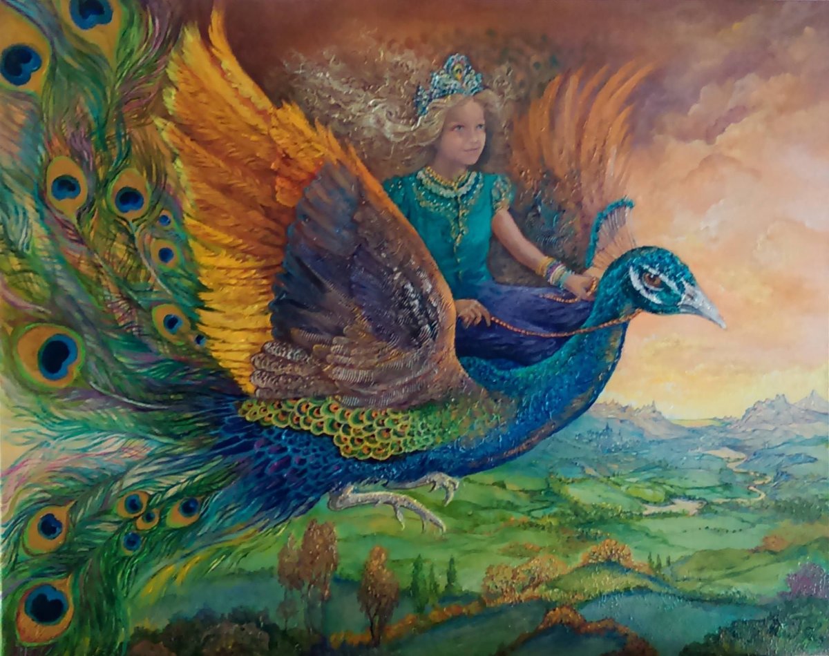 Одинокий журавль