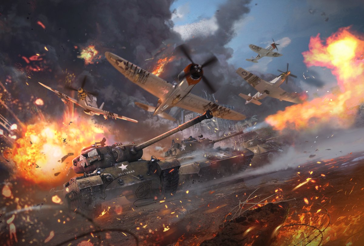 Игра War Thunder танки