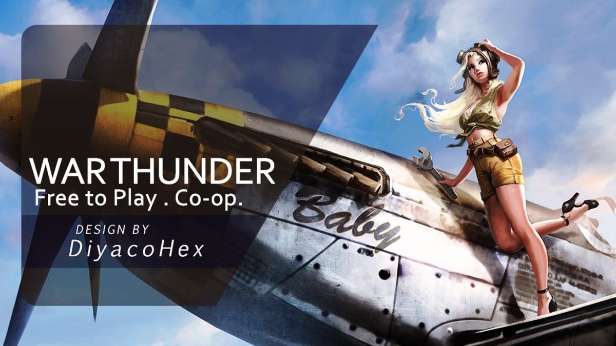 War Thunder аниме арт