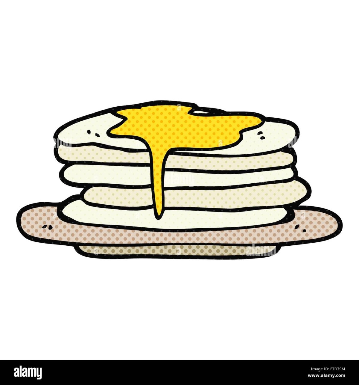 Блины раскраска для детей