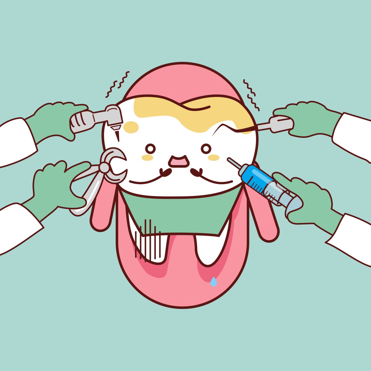 Здоровые зубы