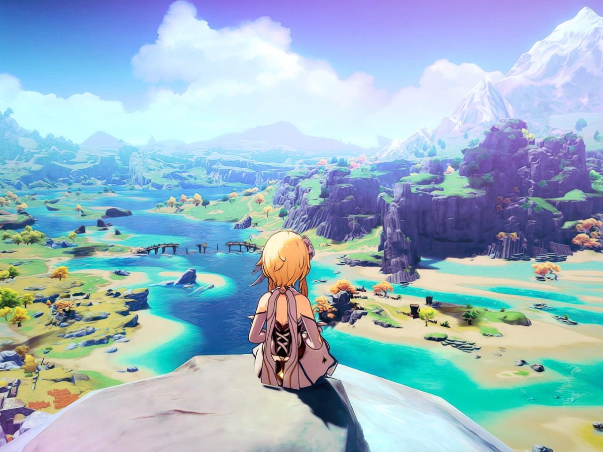 Геншин пейзажи