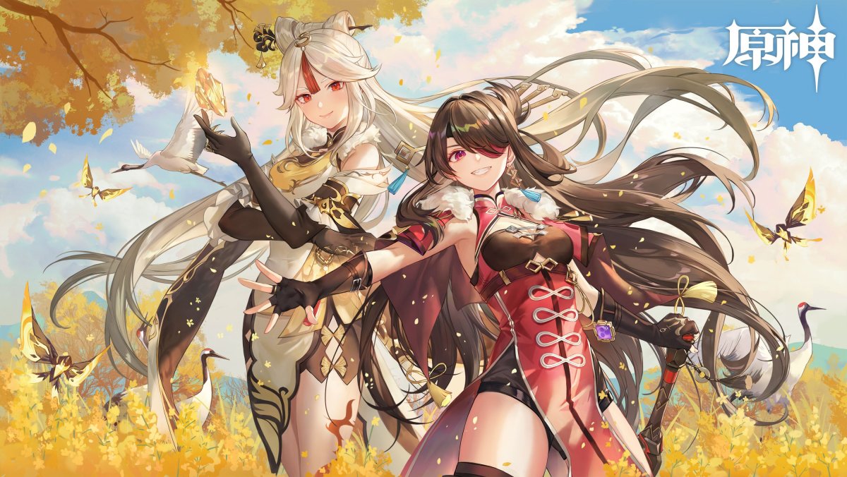 Бэй ДОУ Геншин Импакт арт