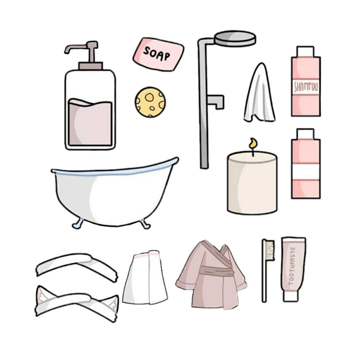 Вещи и предметы для обробки