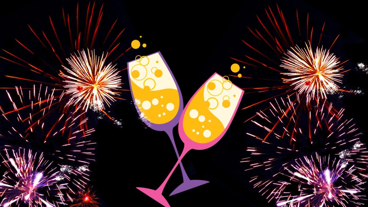 Салют открытка