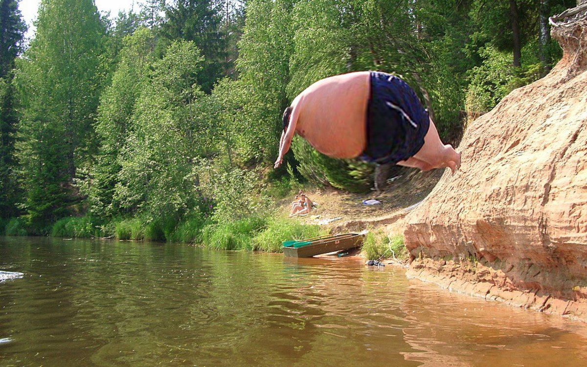 Свин с большими яйцами