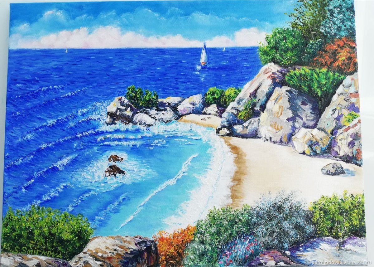 Жан Марк Жаньячик картина Маяк