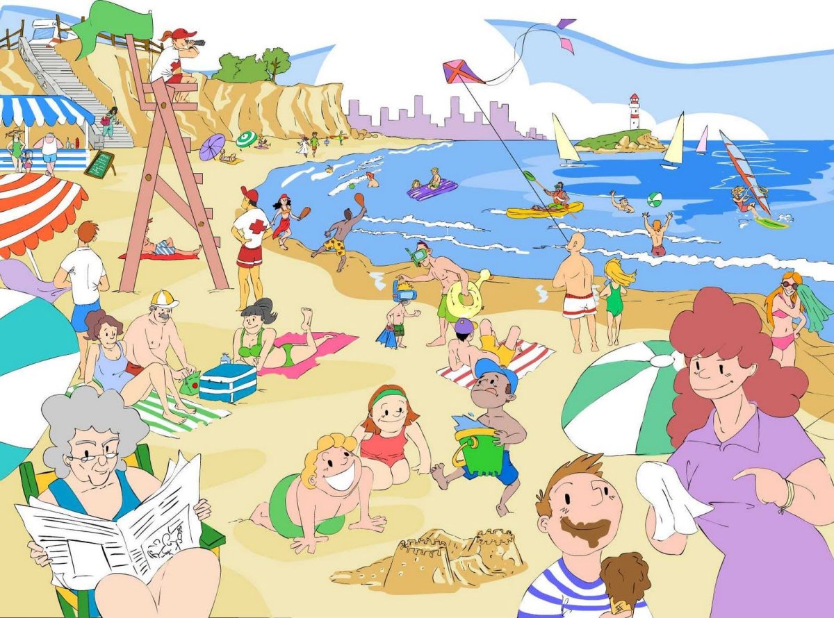 Морской пейзаж с маяком