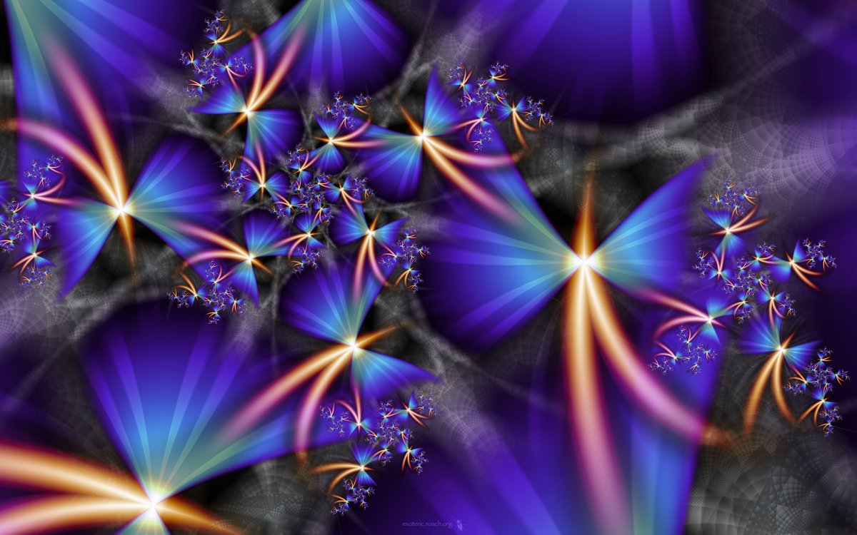 Бабочка абстракция