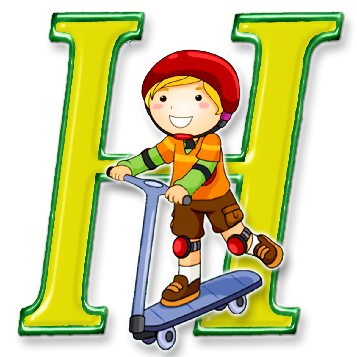 Буквы для детского сада