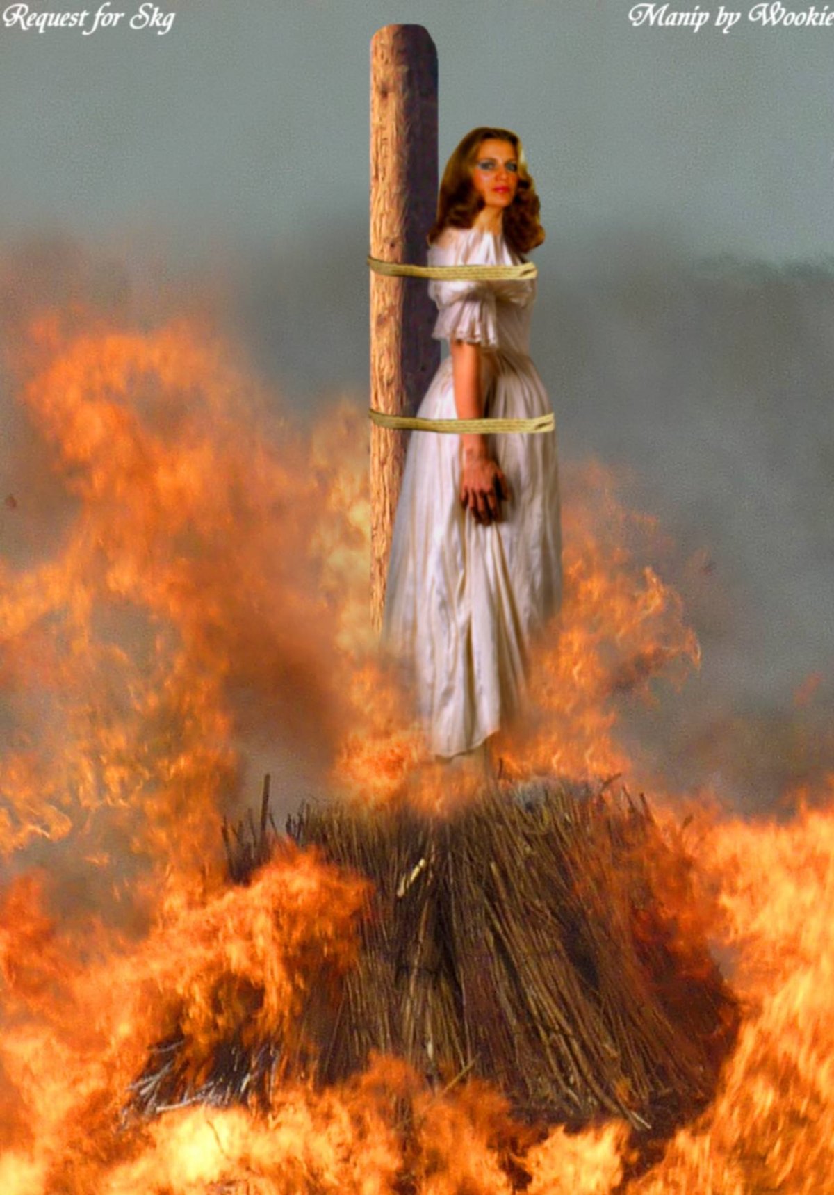 Жанна дарк на костре