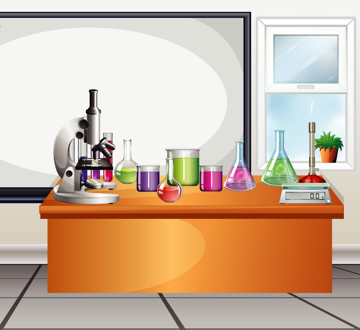 Лаборатория фон клипарт