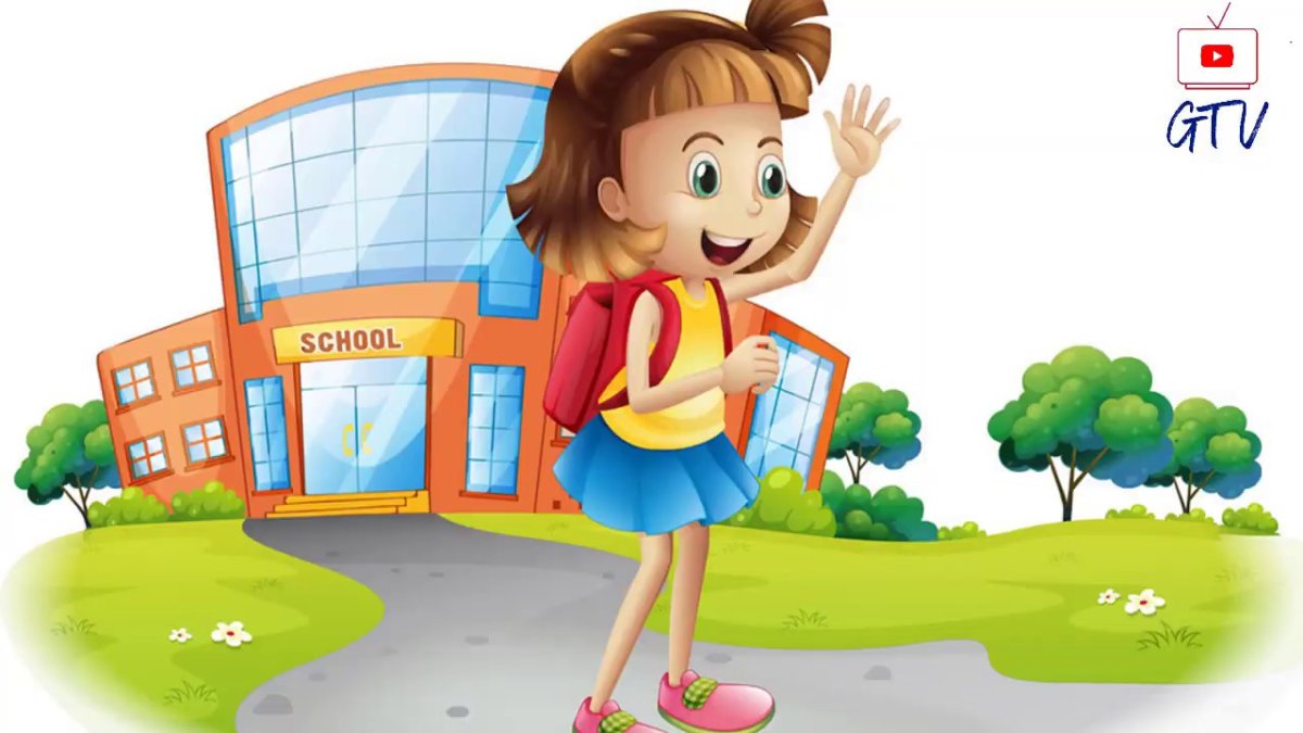 Шагающая девочка картинка