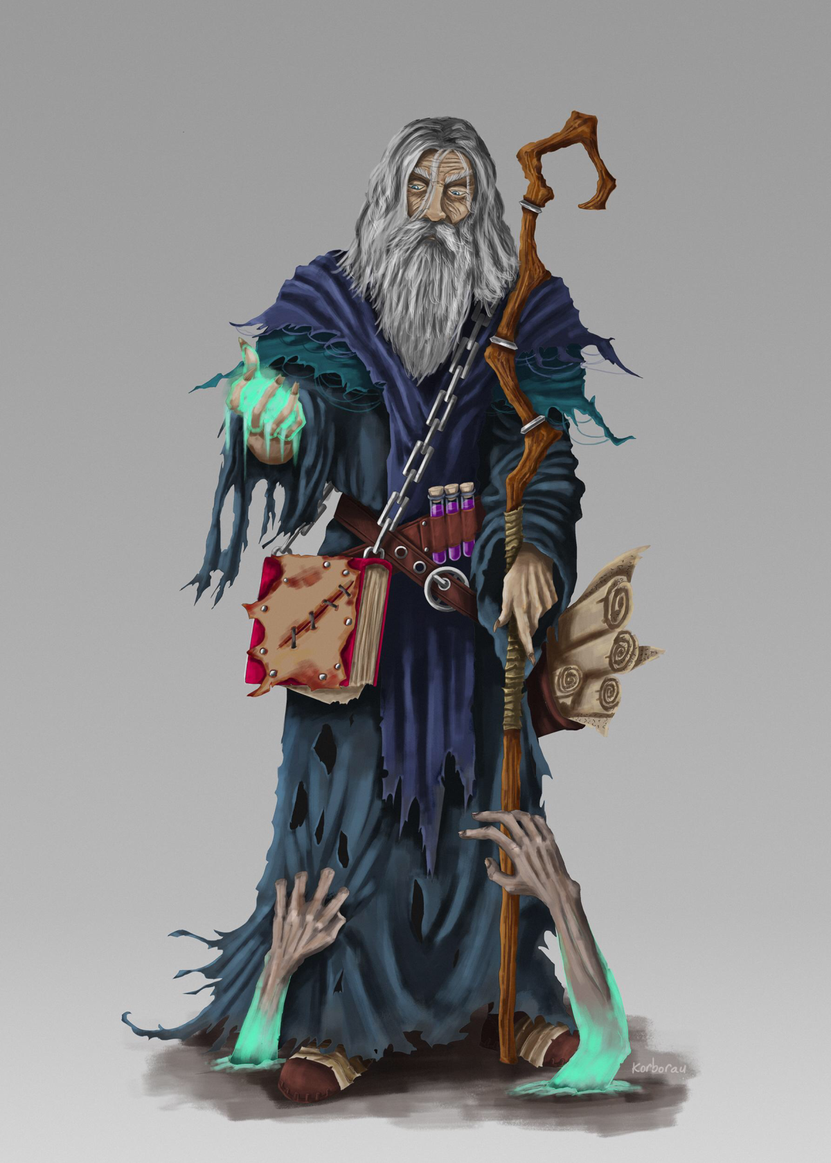 Колдун некромант ДНД